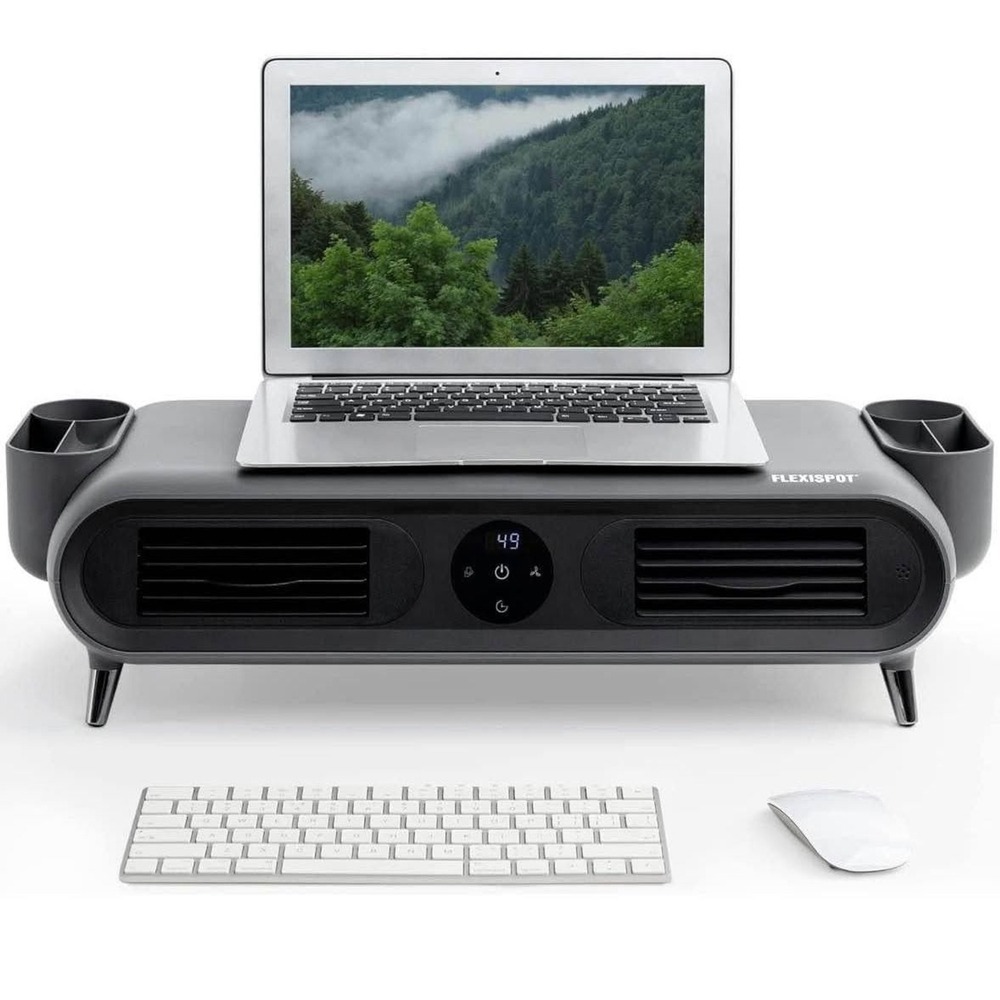 H13 HEPA Desktop Air‎ Purifier for Office, True HEPA Air Purifiers (Black)